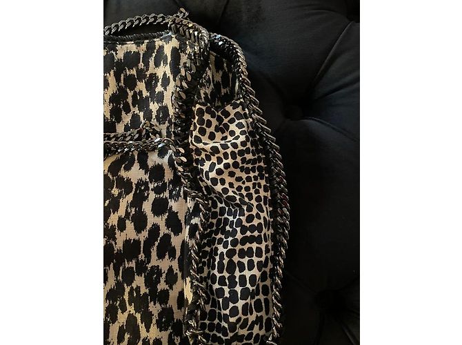 Stella Mc Cartney Bolso de mano Stella McCartney Falabella Estampado Animal de Algodón - vista 3