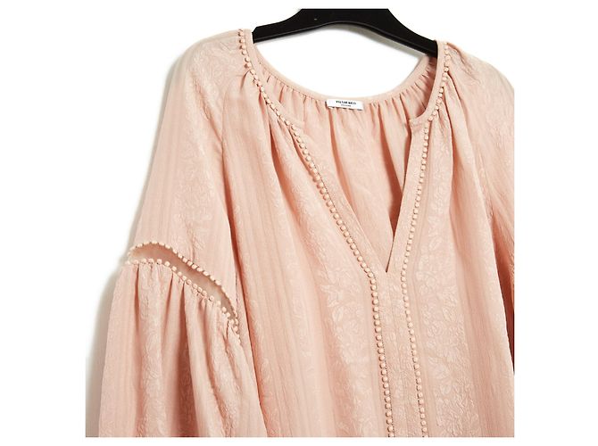 Vilshenko BLUSA DE SEDA ROSA FR38/40 - vista 3