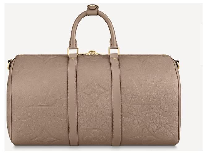 Louis Vuitton LV Keepall impreinte nuovo Grigio - vista 2