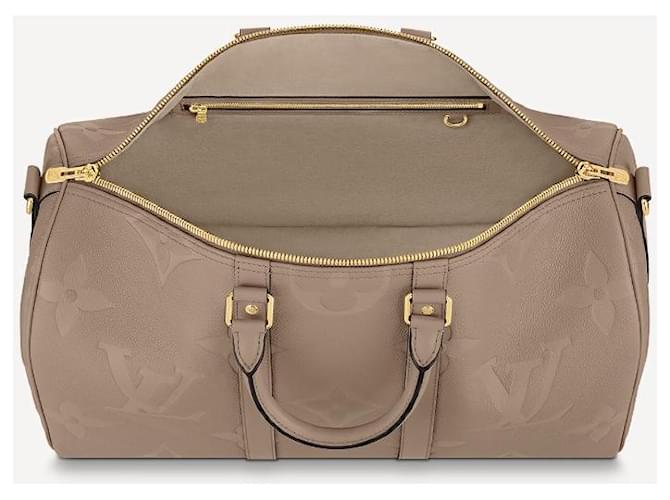 Louis Vuitton LV Keepall impreinte nuovo Grigio - vista 3