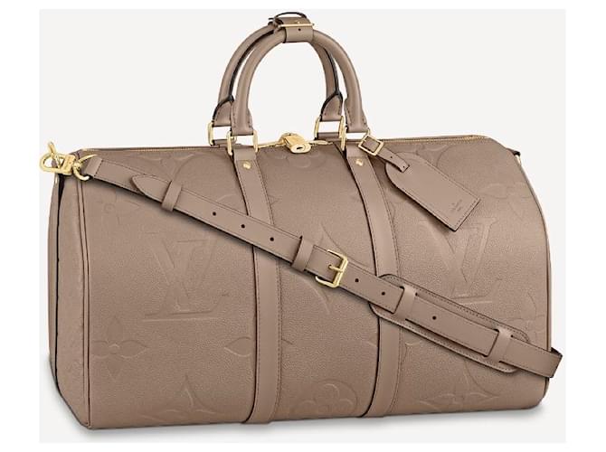 Louis Vuitton LV Keepall impreinte nuovo Grigio - vista 4