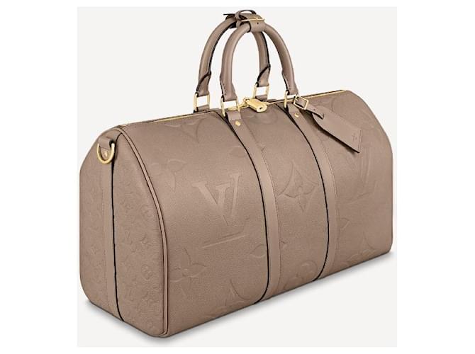 Louis Vuitton LV Keepall impreinte nuovo Grigio - vista 5