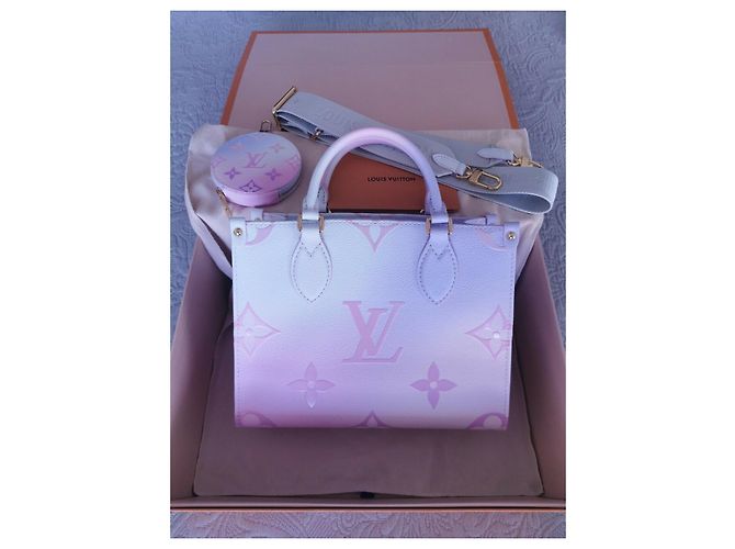 LOUIS VUITTON ONTHEGO PM BAG edizione pastello Multicolore - vista 10