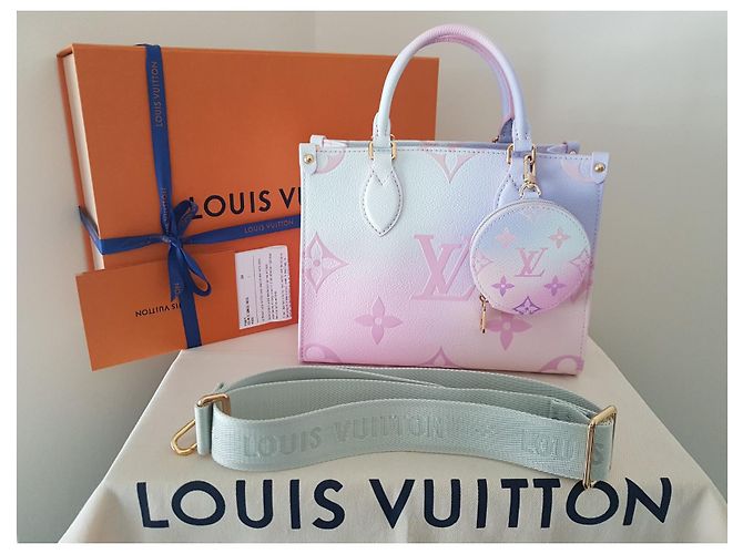LOUIS VUITTON ONTHEGO PM BAG edizione pastello Multicolore - vista 2