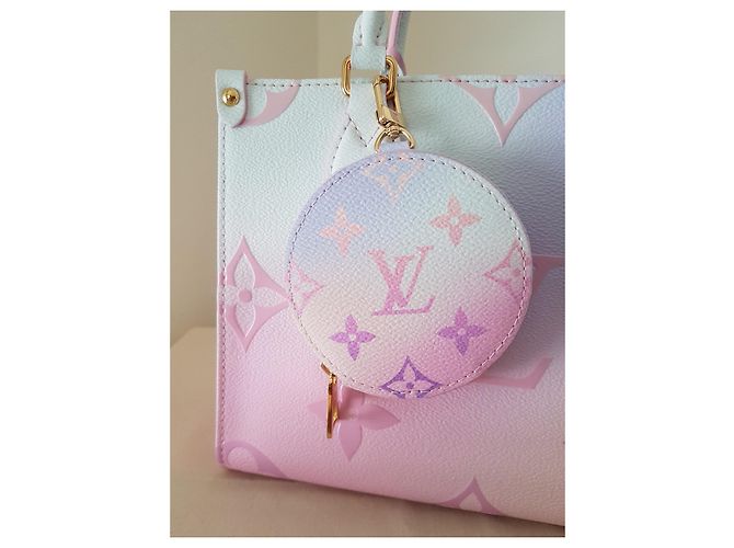 LOUIS VUITTON ONTHEGO PM BAG edizione pastello Multicolore - vista 4