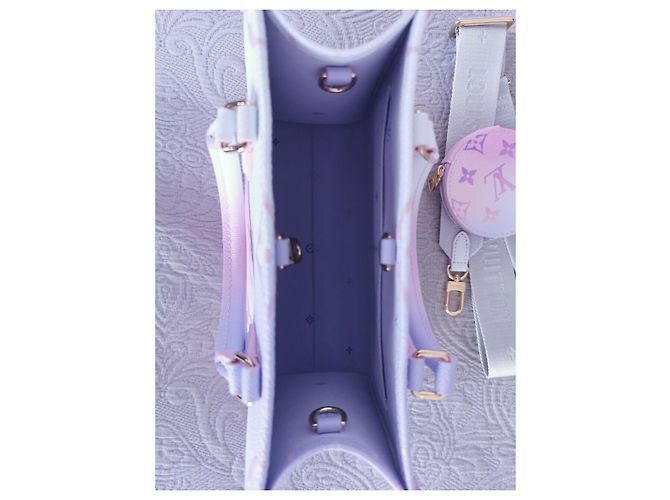 LOUIS VUITTON ONTHEGO PM BAG edizione pastello Multicolore - vista 5