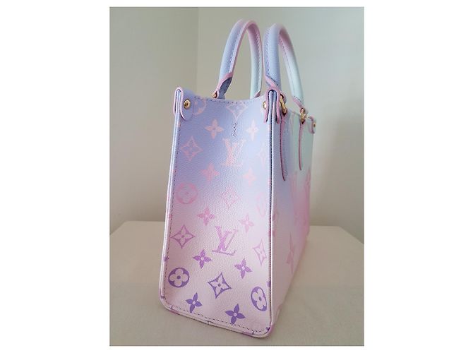 LOUIS VUITTON ONTHEGO PM BAG edizione pastello Multicolore - vista 6
