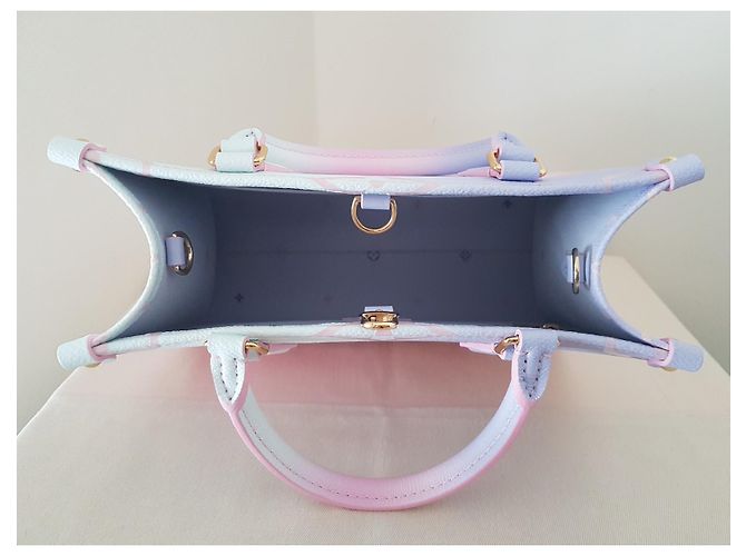 LOUIS VUITTON ONTHEGO PM BAG edizione pastello Multicolore - vista 7
