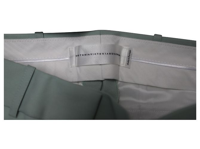 Victoria Beckham Anzug aus mintfarbenem Polyester Grün - Ansicht 11