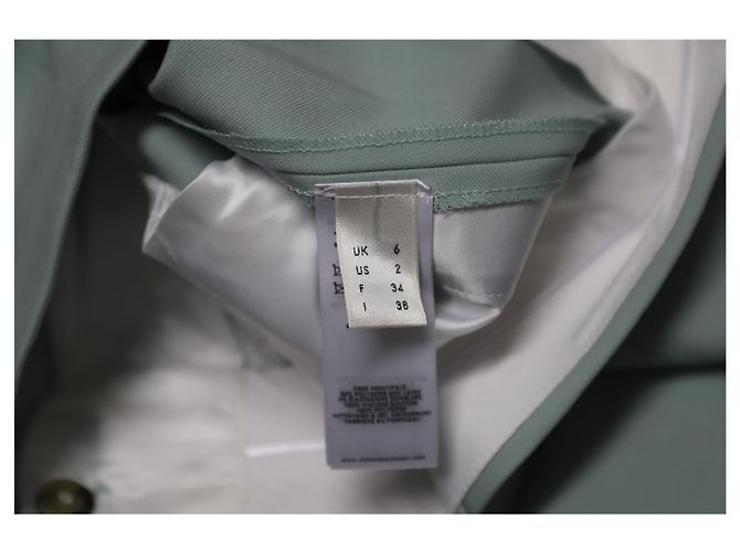 Victoria Beckham Anzug aus mintfarbenem Polyester Grün - Ansicht 12
