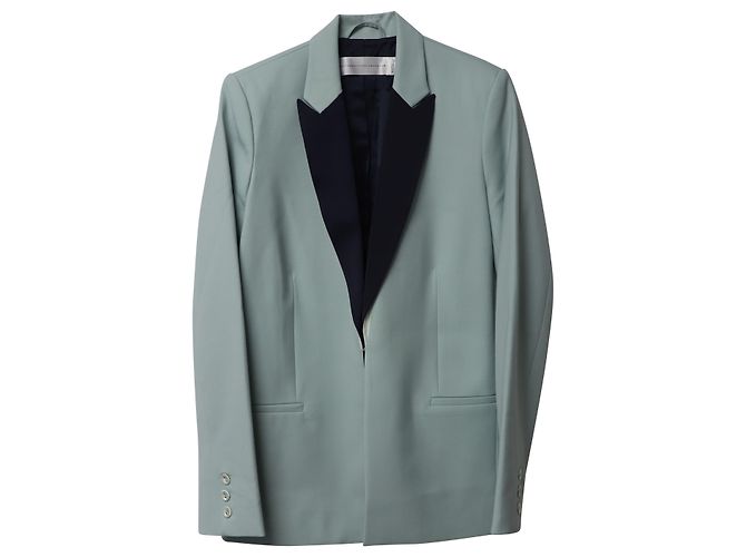 Victoria Beckham Anzug aus mintfarbenem Polyester Grün - Ansicht 5