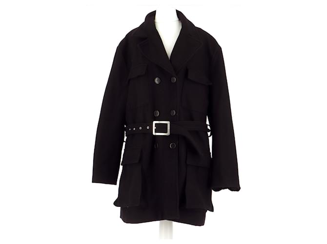 Jean Paul Gaultier Coat Black Wool ref.523557 - Joli Closet