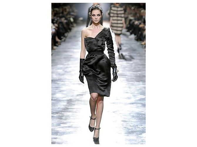 Lanvin ELBAZ EINE SCHULTER SCHWARZ EN38 - Ansicht 6