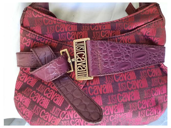 Borsa Hobo Just Cavalli Rossa in Pelle Rosso - vista 2