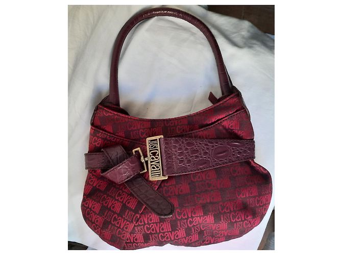 Borsa Hobo Just Cavalli Rossa in Pelle Rosso - vista 3