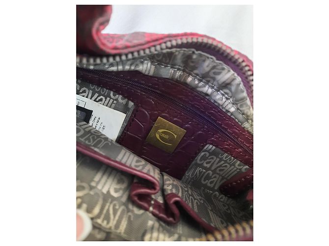 Borsa Hobo Just Cavalli Rossa in Pelle Rosso - vista 4
