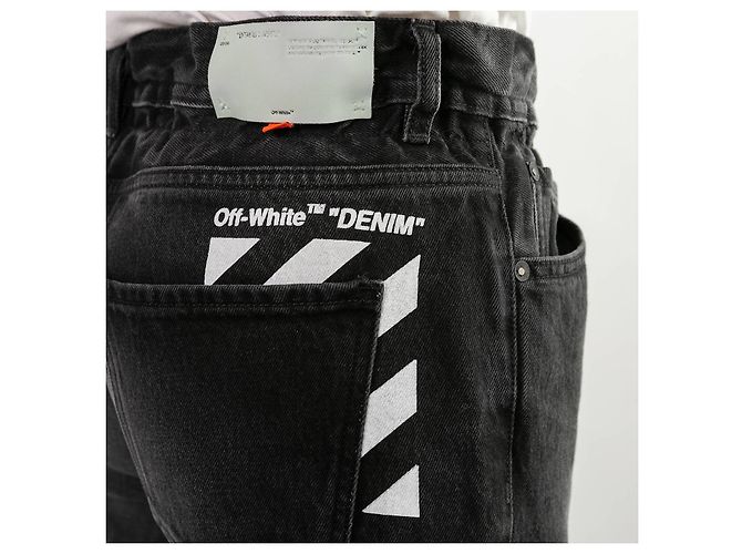 Off White Weiße Jeans - Ansicht 4