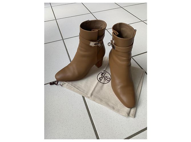 Hermès Stiefeletten Karamell - Ansicht 2