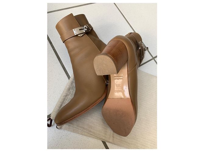 Hermès Stiefeletten Karamell - Ansicht 3