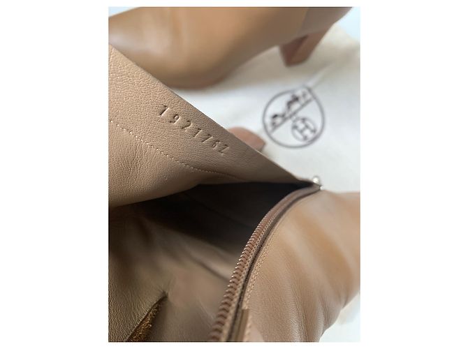 Hermès Stiefeletten Karamell - Ansicht 4