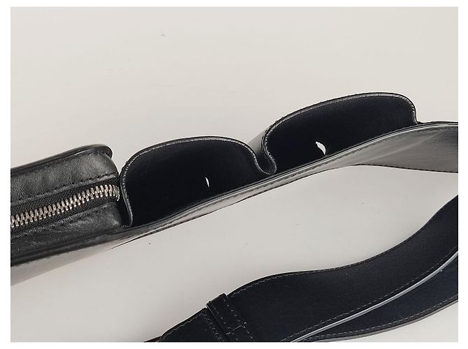 Marsupio unisex Chanel in pelle trapuntata nera Nero - vista 8