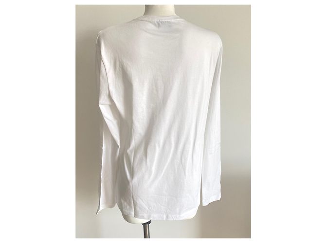 Chanel maglietta Bianco sporco - vista 4