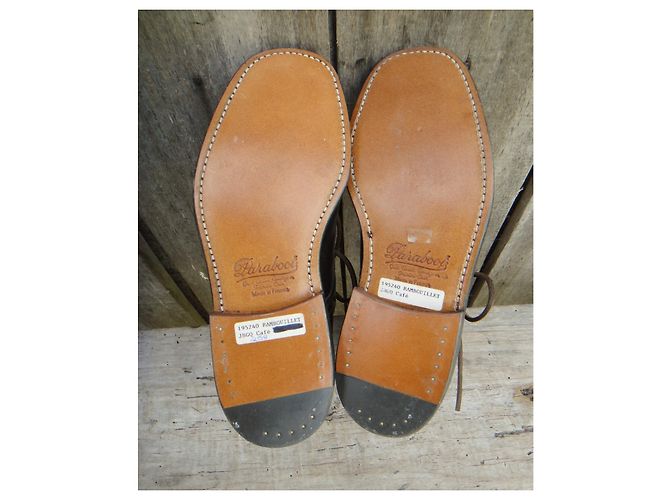 Botas Paraboot modelo Rambouillet nuevo estado Marrón oscuro - vista 5