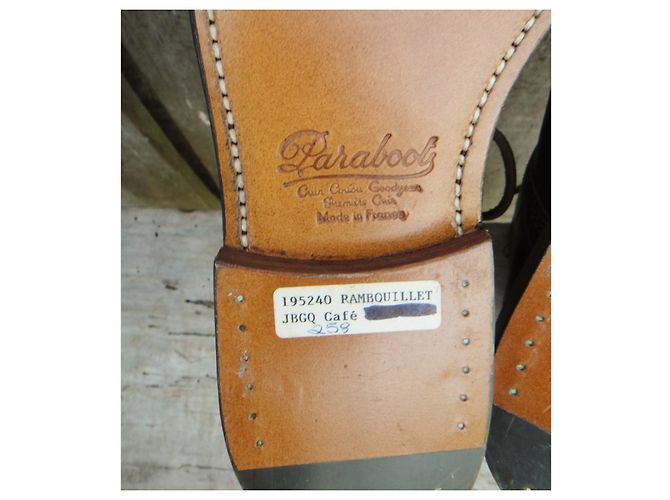 Botas Paraboot modelo Rambouillet nuevo estado Marrón oscuro - vista 7