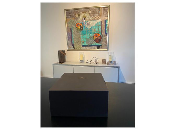 Delvaux Brillant MM L'Humour Pelle Nera Nero - vista 14