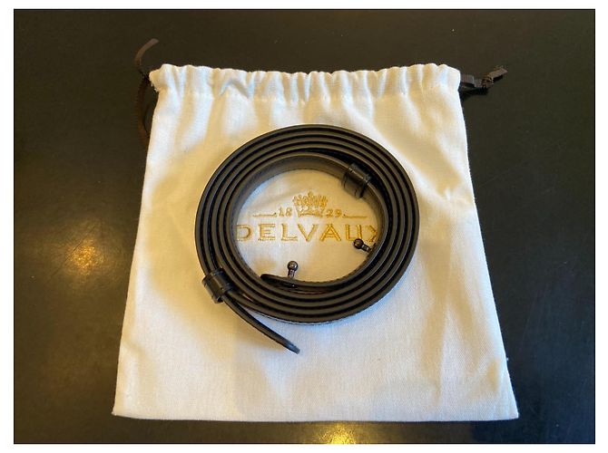 Delvaux Brillant MM L'Humour Pelle Nera Nero - vista 8