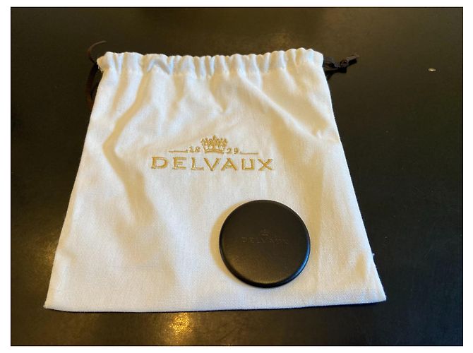 Delvaux Brillant MM L'Humour Pelle Nera Nero - vista 9