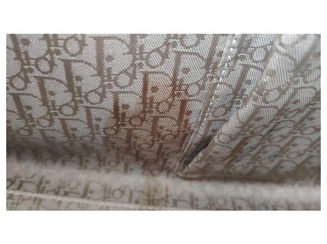 Christian Dior Flight Borsa in pelle bianca Bianco - vista 6