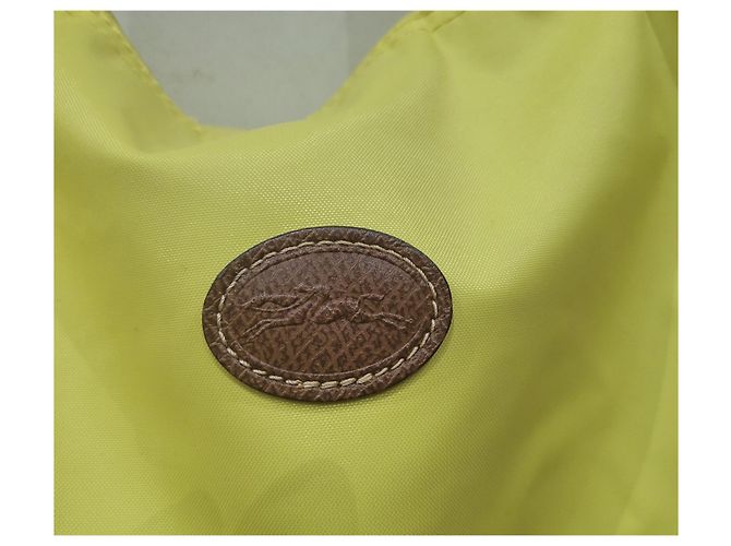 Longchamp borsa hobo mezzaluna gialla Giallo - vista 10