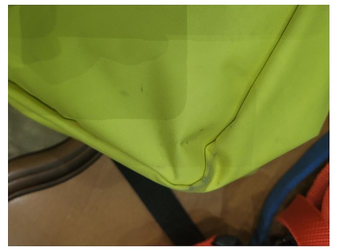 Longchamp borsa hobo mezzaluna gialla Giallo - vista 13