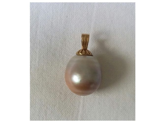 inconnue Tahitiperlen-Anhänger mit GOLD-Bügel 18 K (750 E) - Ansicht 2