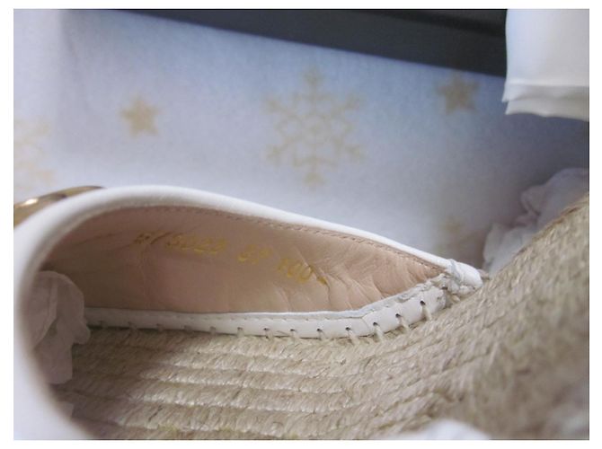 Gucci Espadrillas con plateau Marmont in pelle - vista 5