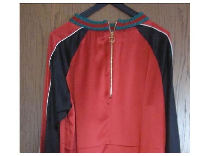 Marmont Gucci Abito in seta GG - vista 2