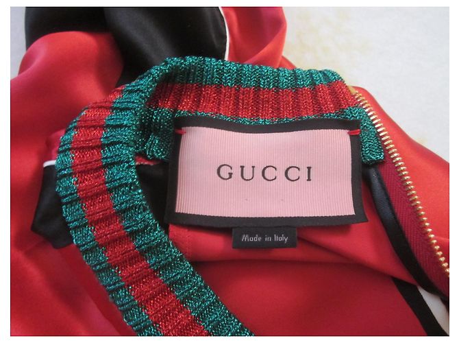 Marmont Gucci Abito in seta GG - vista 7