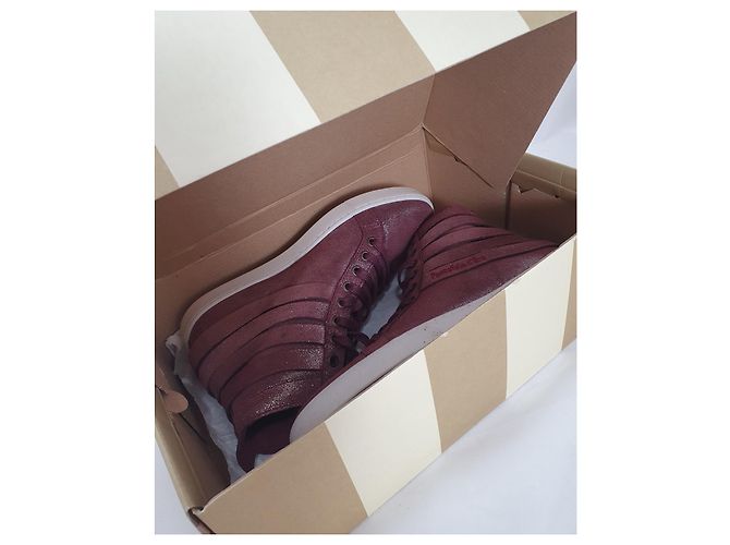 Autre Marque Pantofola d'Oro Carolina Md Sneaker Dunkelviolett Leder Größe 39 - Ansicht 6