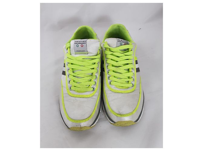 Baskets Serafini Metallic Neon Gris Argenté Multicolore - vue 2