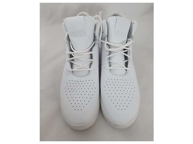 Adidas Tubular Invader High Sneakers Bianche Bianco - vista 3
