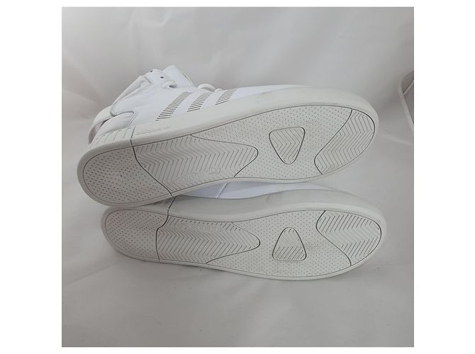 Adidas Tubular Invader High Sneakers Bianche Bianco - vista 4