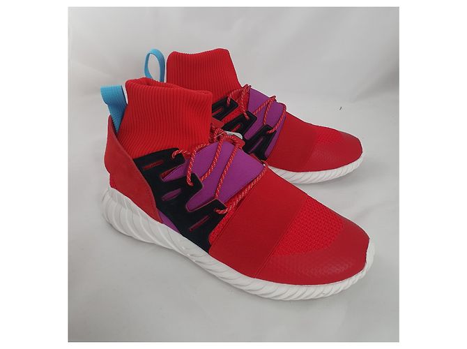 Sneakers Adidas Tubular Doom Rosse Rosso - vista 2