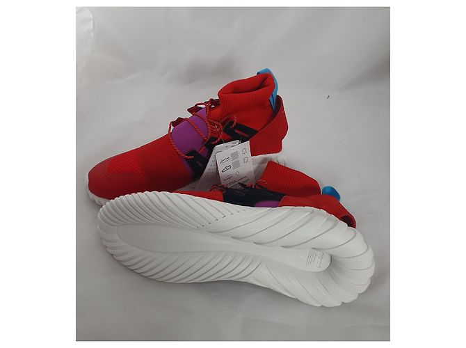 Sneakers Adidas Tubular Doom Rosse Rosso - vista 3
