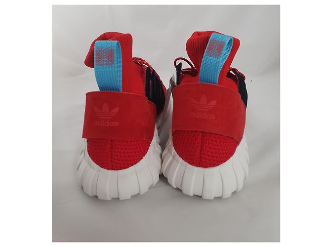 Sneakers Adidas Tubular Doom Rosse Rosso - vista 4