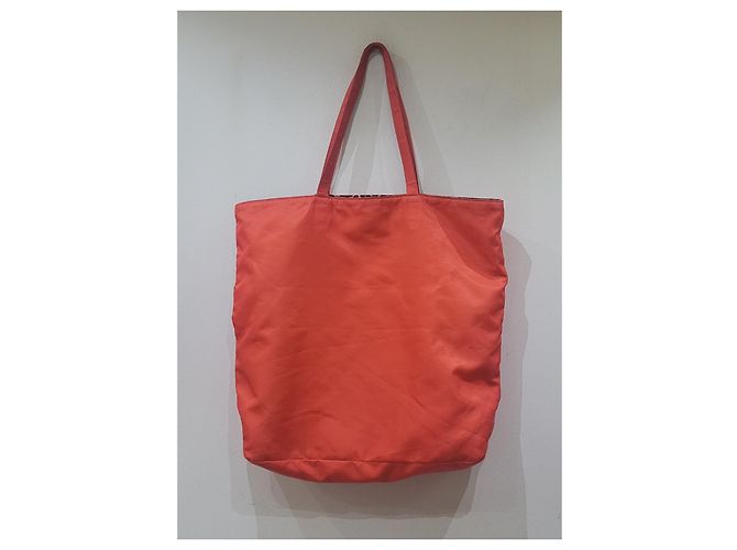 Autre Marque Victoria's Secret orange tote bag Coral - view 2