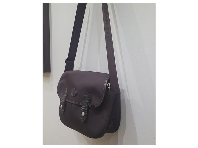 Longchamp borsa tracolla cartella Marrone - vista 3