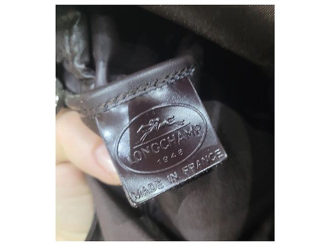 Longchamp borsa tracolla cartella Marrone - vista 5