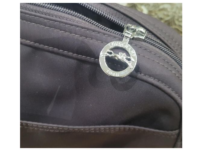 Longchamp borsa tracolla cartella Marrone - vista 7