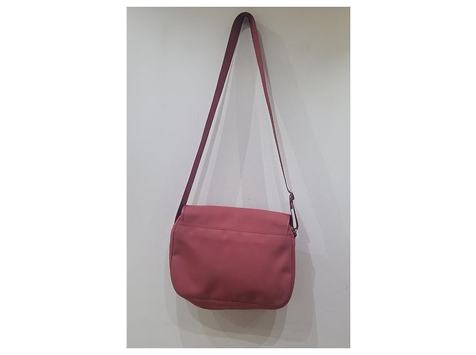 Longchamp borsa tracolla cartella rossa - vista 2